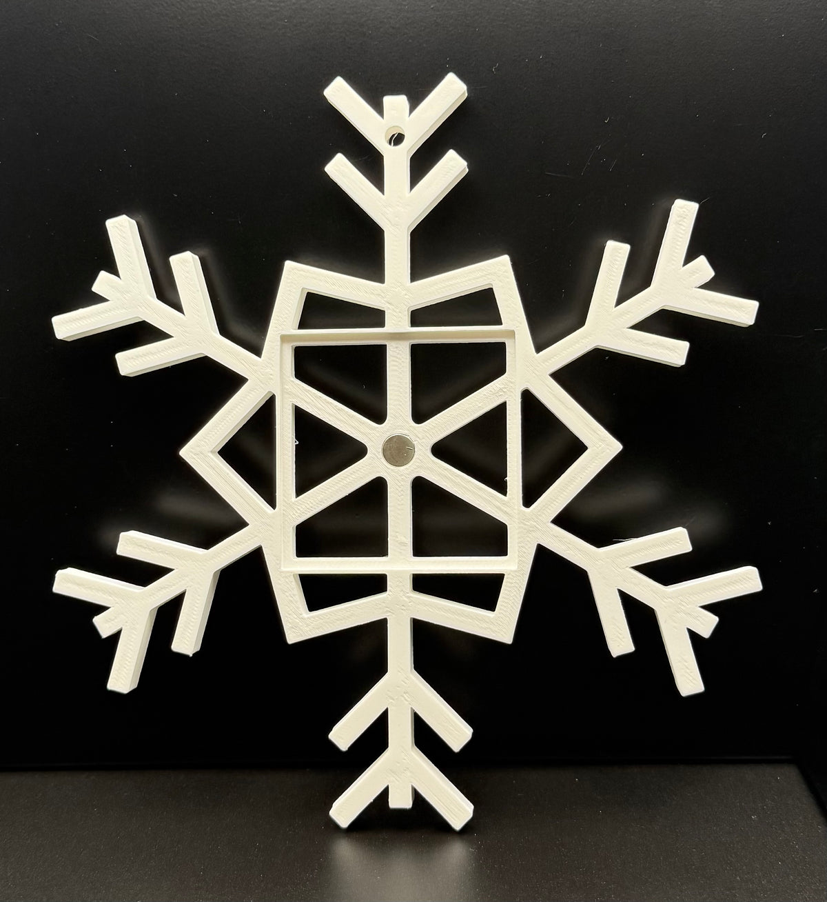 Snowflake Photo Ornament