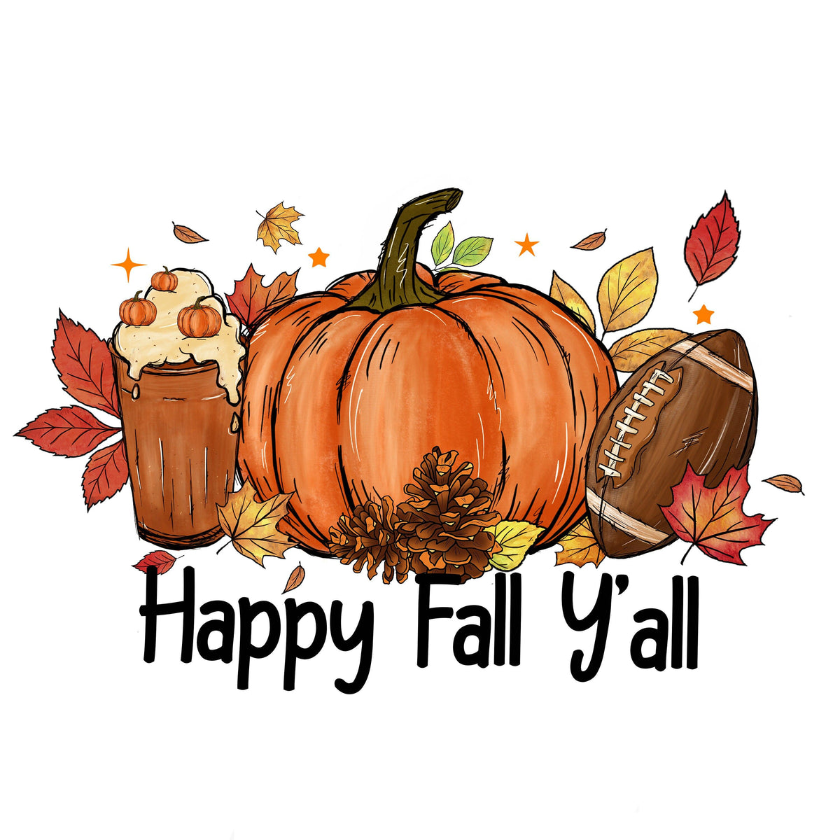 Pre-printed Fall Magnets
