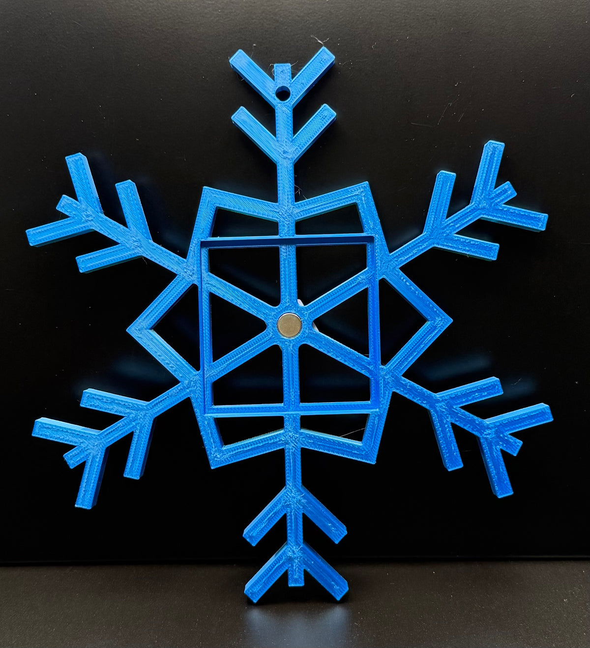 Snowflake Photo Ornament