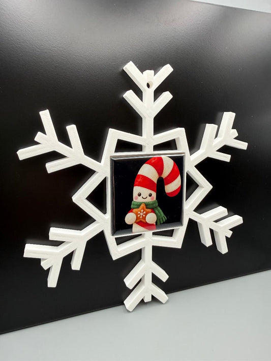 Snowflake Photo Ornament